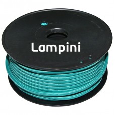 Καλώδιο Υφασμάτινο Κορδόνι 2x0.50mm² Τυρκουάζ 9-025007